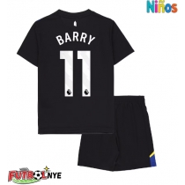 Camiseta Everton Thierno Barry #11 Tercera Equipación para niños 2025-26 manga corta (+ pantalones cortos)